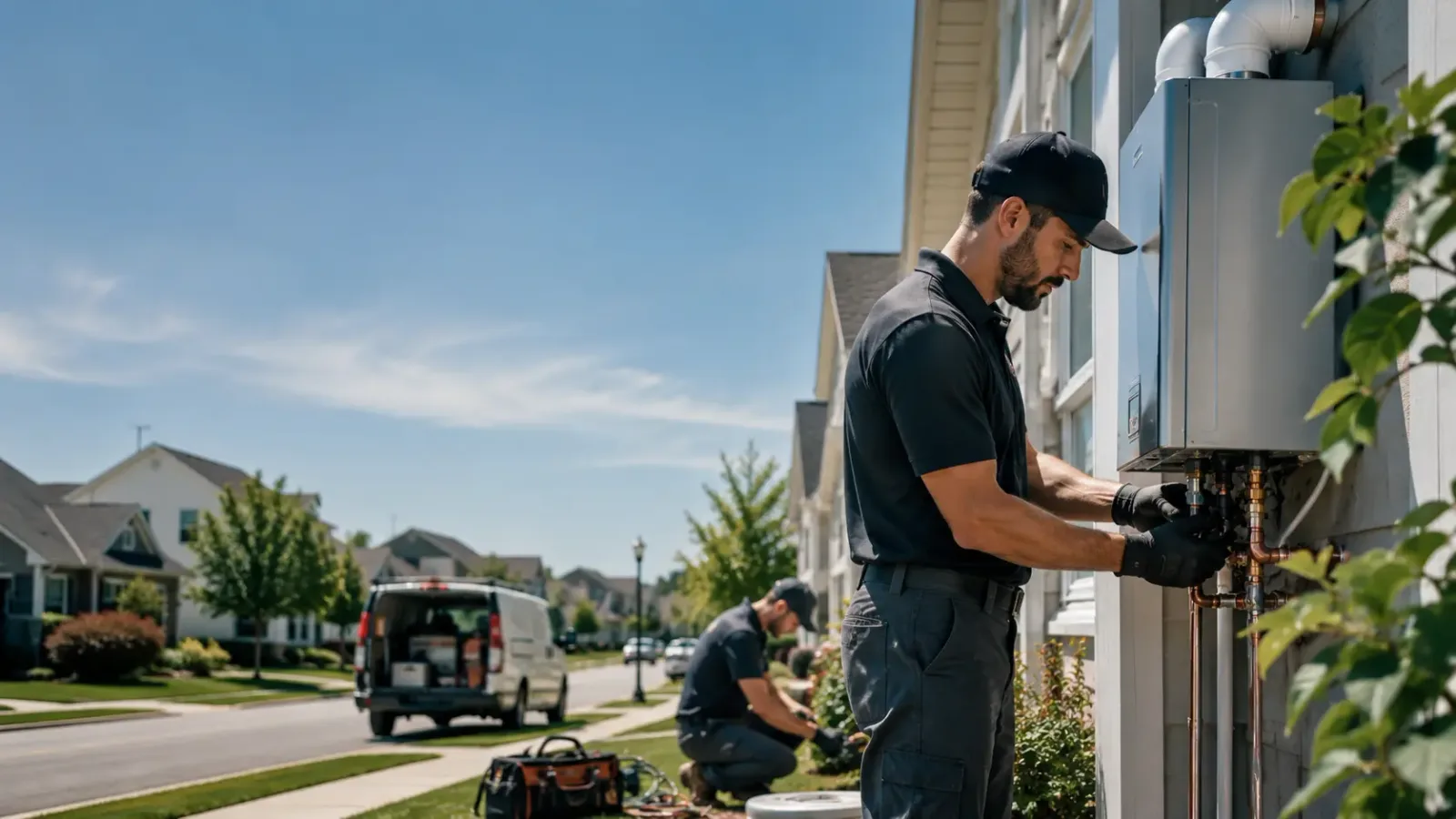 Tankless Water Heater Installation in Lytle, TX